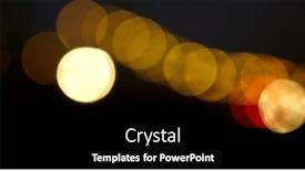  Presentation with black-light - Slides featuring image-of-moving-spots and a black colored foreground