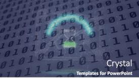  Presentation with code - Presentation theme consisting of image-of-neon-circle background and a  colored foreground