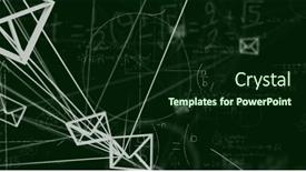  Presentation with connections - Slide set consisting of image-of-network-of-connections background and a forest green colored foreground