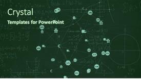  Presentation with connections - Presentation theme with image-of-network-of-connections background and a  colored foreground