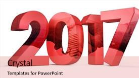  Presentation with shake hand - Presentation consisting of image of number in red background and a coral colored foreground