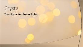  Presentation with fairy - Slide set having image-of-out-of-focus background and a lemonade colored foreground