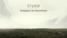  Presentation with outer space - Presentation theme featuring image-of-outer-space-mixed background and a cream colored foreground