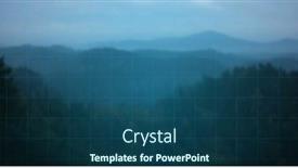  Presentation with blue global - Presentation theme having image-of-padlock-icon background and a ocean colored foreground