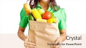  Presentation with paper imaging - Beautiful theme featuring image of paper packet full backdrop and a lemonade colored foreground