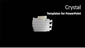  Presentation with black paper texture black - 