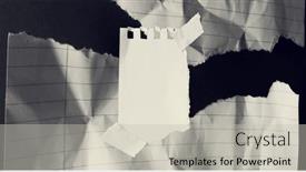  Presentation with black paper texture black - 