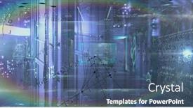  Presentation with maths - Slide deck consisting of image-of-prismatic-ring-processing background and a ocean colored foreground