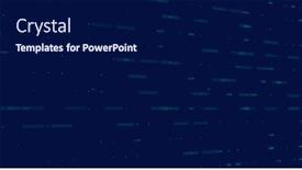  Presentation with purple green - PPT theme consisting of image-of-purple-wave-pattern background and a navy blue colored foreground