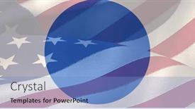  Presentation with independence - Presentation enhanced with image-of-red-white background and a light blue colored foreground