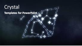  Presentation with zodiac - Presentation consisting of image-of-sagittarius-sign background and a wine colored foreground