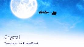  Presentation with santa sleigh - 