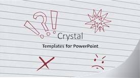  Presentation with global education - PPT theme with image-of-school-drawings-over and a sky blue colored foreground