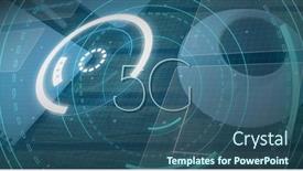  Presentation with scope - Presentation theme enhanced with image-of-scope-scanning background and a ocean colored foreground