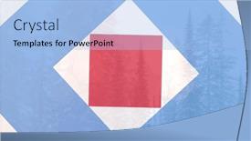  Presentation with america flag - Presentation theme with image-of-shapes-in-red background and a light blue colored foreground