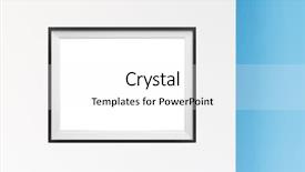  Presentation with border simple - Theme consisting of image of simple poster frame background and a white colored foreground