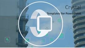  Presentation with digital finance - Presentation enhanced with image-of-smartwatch-and-digital background and a light blue colored foreground