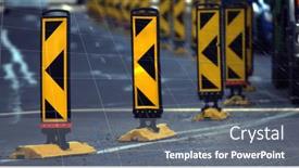  Presentation with computer processing - Slide deck featuring image-of-statistics-and-data background and a gray colored foreground