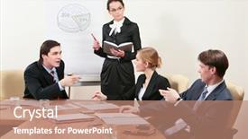  Presentation with people hold hand around globe - Amazing slides having image of successful people sitting backdrop and a coral colored foreground