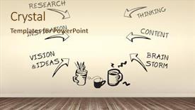  Presentation with no bullying text - Beautiful theme featuring image of text and arrow backdrop and a  colored foreground