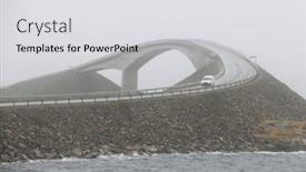  Presentation with atlantic - Presentation consisting of image-of-the-atlantic-ocean background and a light gray colored foreground