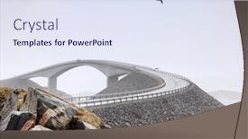  Presentation with atlantic - Slide deck enhanced with image-of-the-atlantic-ocean background and a sky blue colored foreground