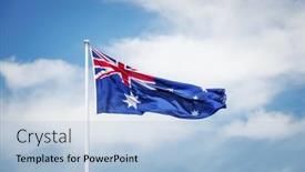  Presentation with australian - Cool new theme with image-of-the-australian-national backdrop and a light blue colored foreground