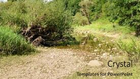  Presentation with danube - Cool new PPT layouts with image of the danube disappears backdrop and a coral colored foreground