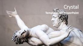  Presentation with women - Audience pleasing presentation design consisting of image of the rape backdrop and a gray colored foreground