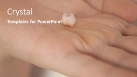  Presentation with decay - Slide set featuring image-of-the-removed-tooth background and a coral colored foreground