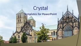  Presentation with paul - PPT theme enhanced with image of the saint paul background and a sky blue colored foreground