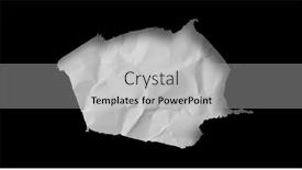 Presentation with black paper - Slide set consisting of image-of-white-piece background and a light gray colored foreground
