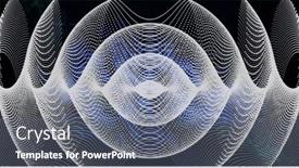  Presentation with shapes - Slides featuring image-of-white-shapes background and a gray colored foreground