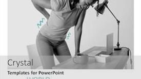  Presentation with osteoporosis - Theme having image-of-world-osteoporosis-day background and a light gray colored foreground