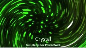  Presentation with shapes - Presentation featuring image-of-yellow-and-green background and a tawny brown colored foreground