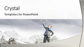  Presentation with blank - Presentation theme consisting of vaccine - grunge vintage vaccinations background and a gold colored foreground