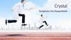  Presentation with running - Beautiful PPT layouts featuring bright juicy ripe delicious fruit on an old wooden table backdrop and a tawny brown colored foreground