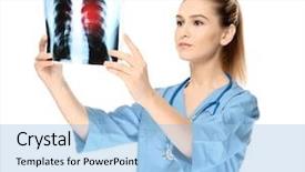  Presentation with lung cancer - Amazing PPT theme having image on white background lung backdrop and a light blue colored foreground