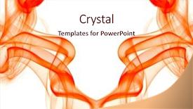  Presentation with smoke sensor - Presentation featuring bull's head of smoke background and a lemonade colored foreground