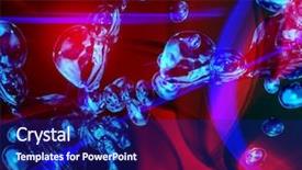  Presentation with back to school concept school - Cool new PPT theme with imaginary 3d molecular structure chemistry backdrop and a navy blue colored foreground