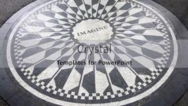  Presentation with mosaic - Presentation design consisting of imagine-mosaic-dedicated-to-john background and a light gray colored foreground