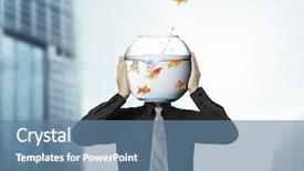  Presentation with flying - Presentation theme consisting of autumn vineyards on the background of blue sky background and a tawny brown colored foreground