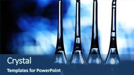  Presentation with ampoule - Colorful PPT layouts enhanced with immunisation - ampoule on abstract bokeh backdrop and a ocean colored foreground