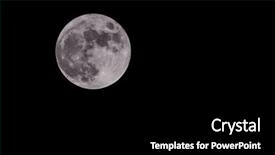  Presentation with night sky nighttime moon - Audience pleasing slide set consisting of impact craters - full moon isolated backdrop and a black colored foreground