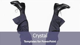  Presentation with emotion - Amazing slides having emotional impact - businessman successfully emotion business feet backdrop and a ocean colored foreground