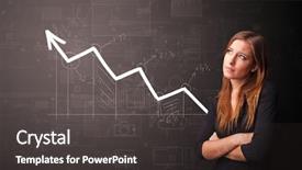  Presentation with homeless person poverty issue concept - Presentation with impact investment - young person standing with increasing background and a dark gray colored foreground