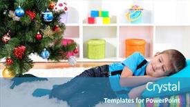  Presentation with christmas baby jesus sleeping - Amazing PPT layouts having impeccable - little boy sleeping under christmas backdrop and a  colored foreground