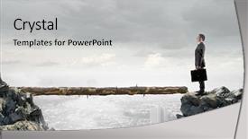  Presentation with overcome - Beautiful slides featuring impediment - overcome fear of failure mixed backdrop and a light gray colored foreground