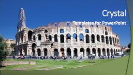  Presentation with rome - Amazing slide set having european imperalism - travel amazing italy series backdrop and a ocean colored foreground
