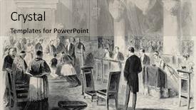  Presentation with first communion - PPT theme consisting of imperial eugene louis napoleon bonaparte background and a light gray colored foreground